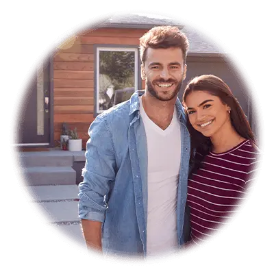 Family with New Home